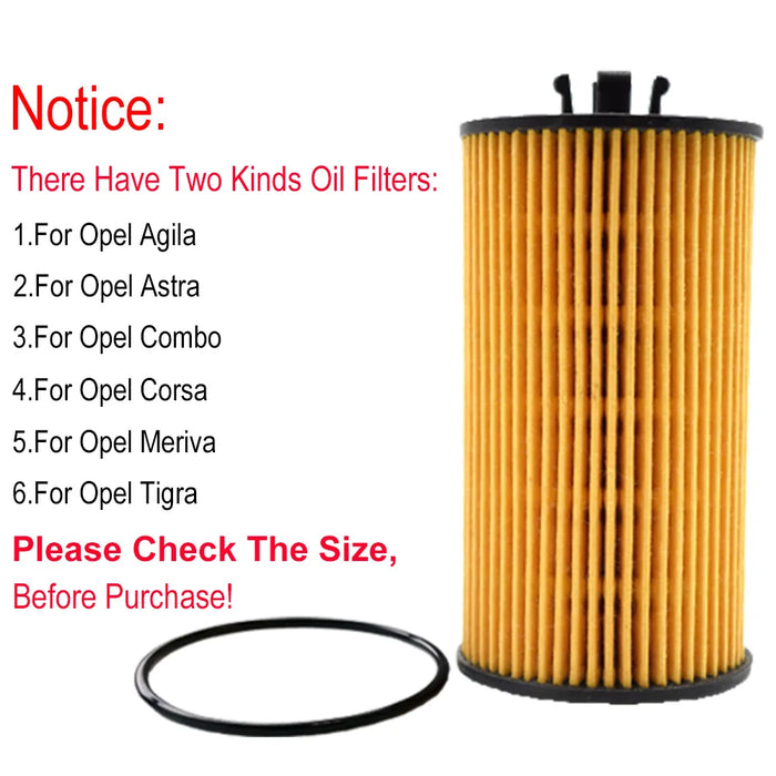 Oil Filter 93185674 For Buick Cascada Chevrolet Aveo GMC Canyon Pontiac G3 Opel Adam Suzuki Wagon R Fiat Croma Vauxhall Saab