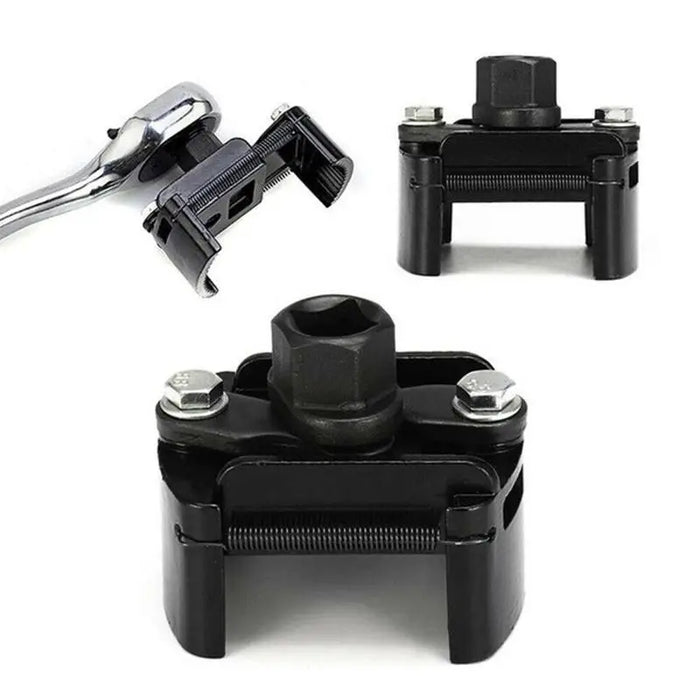 Universal Adjustable New Two-Jaws Oil Filter Wrench Filter 60-80mm Filter Wrenches Remover Steel Fuel Cast Two-Claw