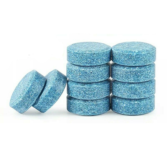 10PCS Car Windshield Washer Cleaning Solid Effervescent Tablets Accessories Kit - Rokcar