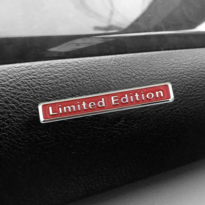 3D Limited Edition Style Emblem Car Body Trim Decal Sticker Badge Accessories - Rokcar