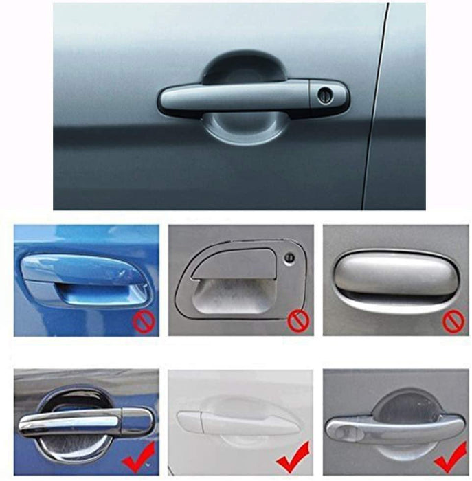 8PCS Transparent Car Door Scratches Protector Sticker - Rokcar