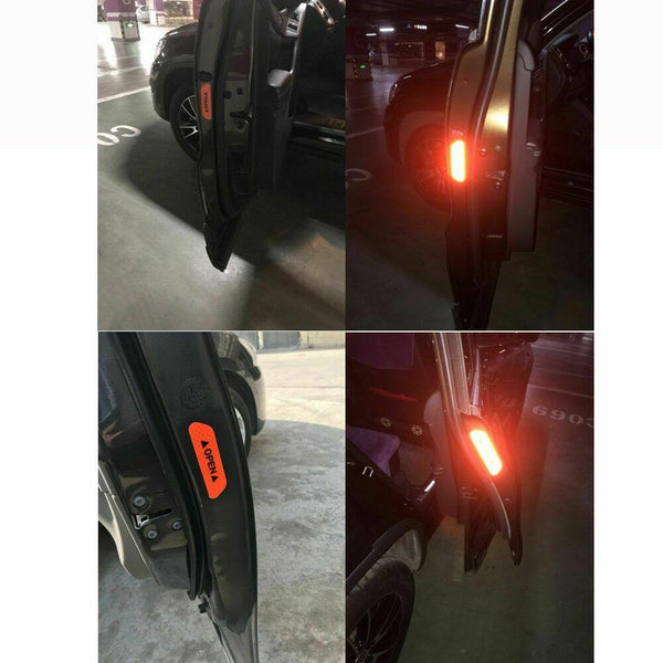 Safety Reflective Tape Open Sign Warning Mark Car Door Sticker - Rokcar