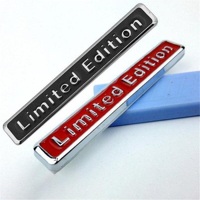 3D Limited Edition Style Emblem Car Body Trim Decal Sticker Badge Accessories - Rokcar