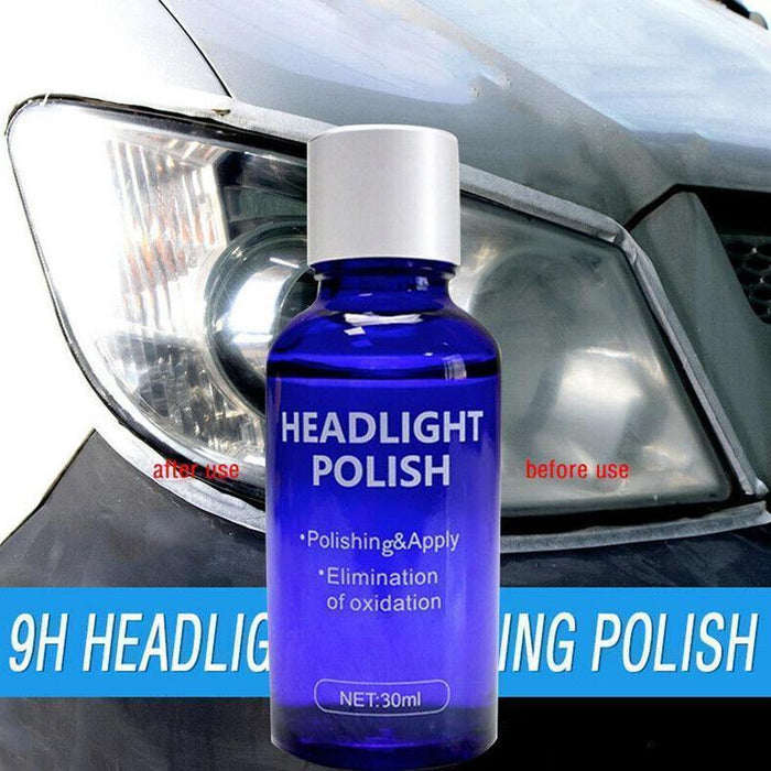 30ml Headlight Cover Len Restorer Repair Liquid Polish Cleaner Car Accessories - Rokcar