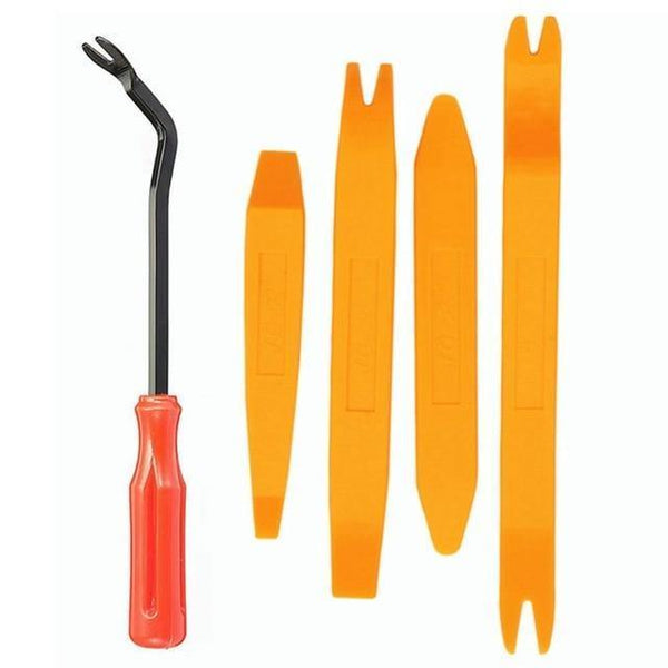 Car Door Panel Dashboard GPS Stereo Radio Trim Set Molding Removal Tool Kits - Rokcar