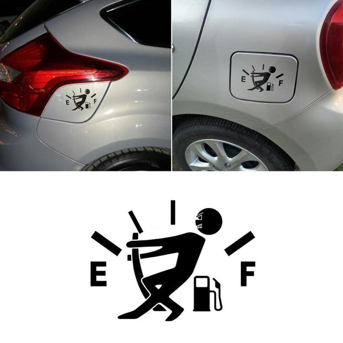 Car Fuel Tank Cover Funny Car Stickers 12CM*9CM - Rokcar