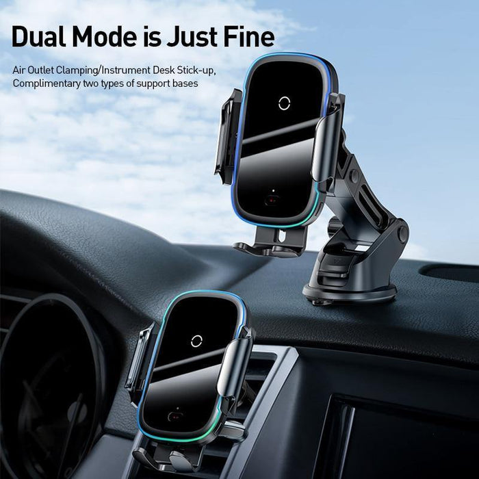 15W Fast Wireless Car Charger Mount for Air Vent Mount Car Intelligent Phone Holder - Rokcar