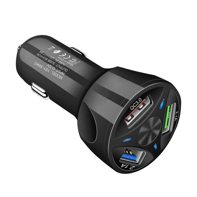 USB Car Charger QC 3.0 USB Fast Charging For Mobile Phone - Rokcar