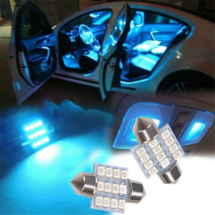 13PCS Car Auto Interior LED Lights - Rokcar