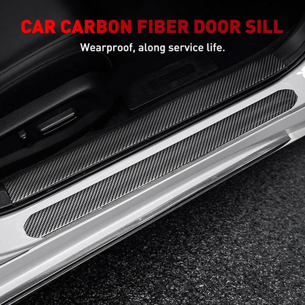 79" Car Door Plate Sill Scuff Cover Anti Scratch Sticker - Rokcar