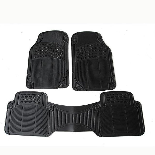 Car Floor Mats for All Weather Rubber Tactical Heavy Duty  3pcs/Set - Rokcar