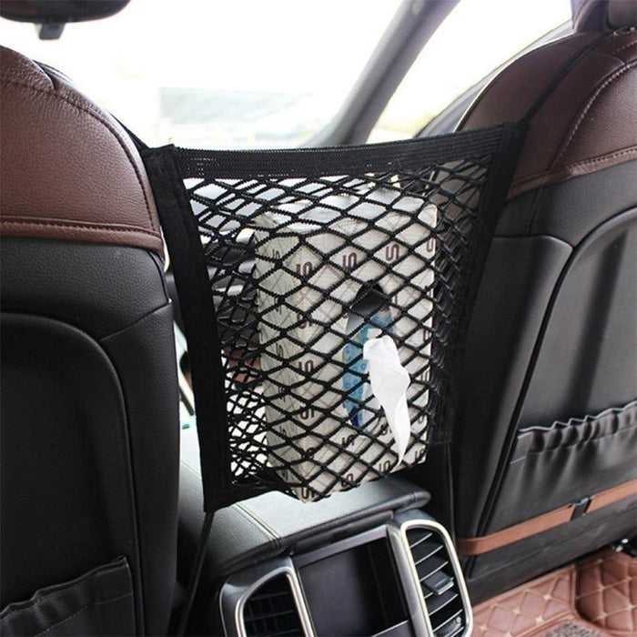 Car Mesh Net Bag Seat Back Luggage Holder Storage Bag - Rokcar