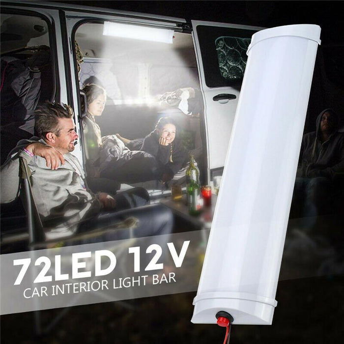 12V LED RV Caravan Trailer Boat Interior Ceiling Dome Light White Lamp 6500K 12W - Rokcar