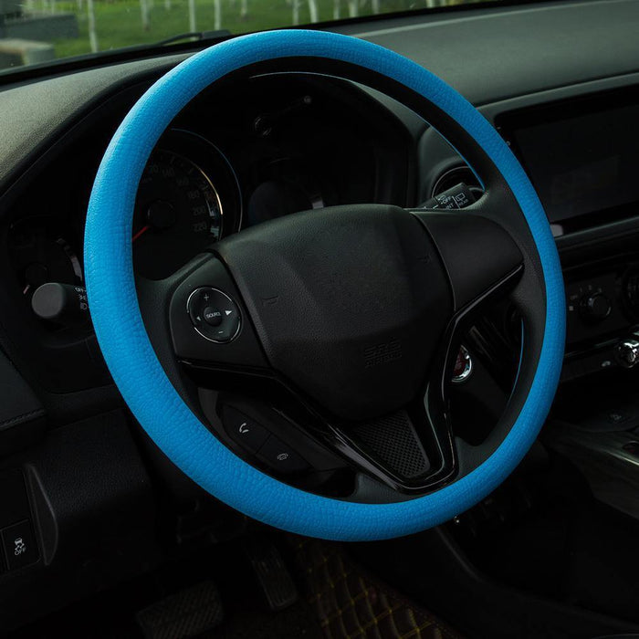 36-40CM Food Grade Silicone Auto Steering-Wheel Cover Anti-slip - Rokcar