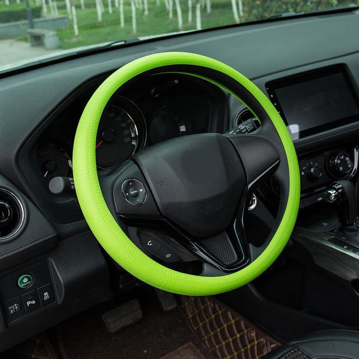 36-40CM Food Grade Silicone Auto Steering-Wheel Cover Anti-slip - Rokcar