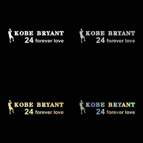 6" * 1.5" Kobe 24 Forever Love Car Auto Vinyl Sticker - Rokcar