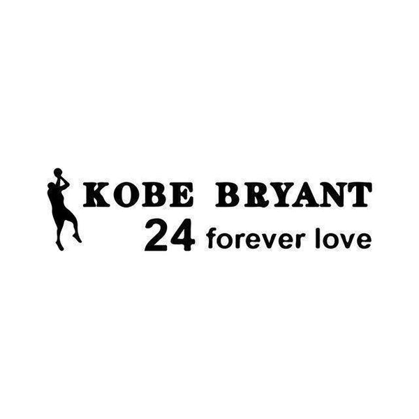 6" * 1.5" Kobe 24 Forever Love Car Auto Vinyl Sticker - Rokcar