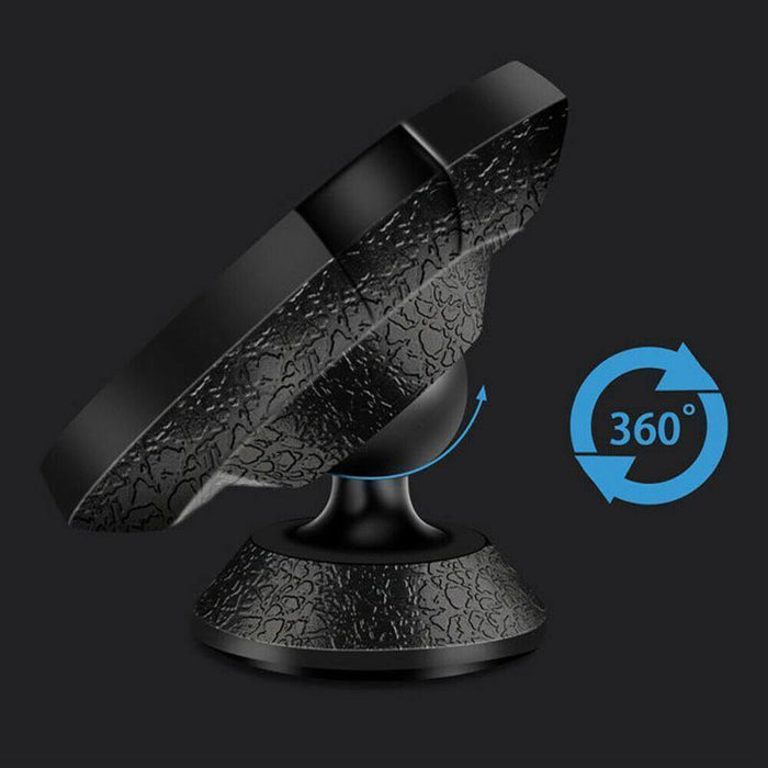 360° Rotating Car Dashboard Magnetic Phone Holder Mount Stand Accessories Black - Rokcar