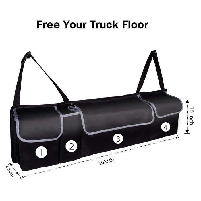 Car Trunk Organizer Car Interior Accessories Back Seat Storage Box Bag Oxford - Rokcar