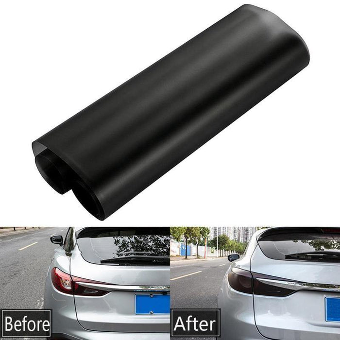 Dark Smoke Black Car Rear Lights Tail Light Film Sticker Trims Wrap Accessories - Rokcar