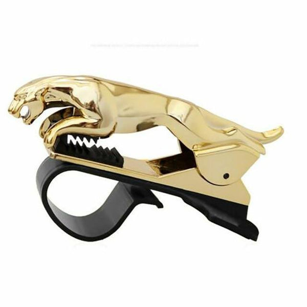 Jaguar Design Car Phone Holder Cellphone GPS 360 Degree Phone Mount Stand Adjust - Rokcar