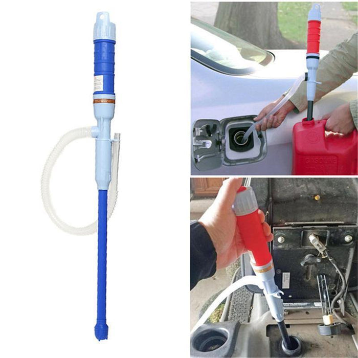 Car Auto Battery Operated Liquid Transfer Pump Handheld Gas Oil Siphon Water - Rokcar