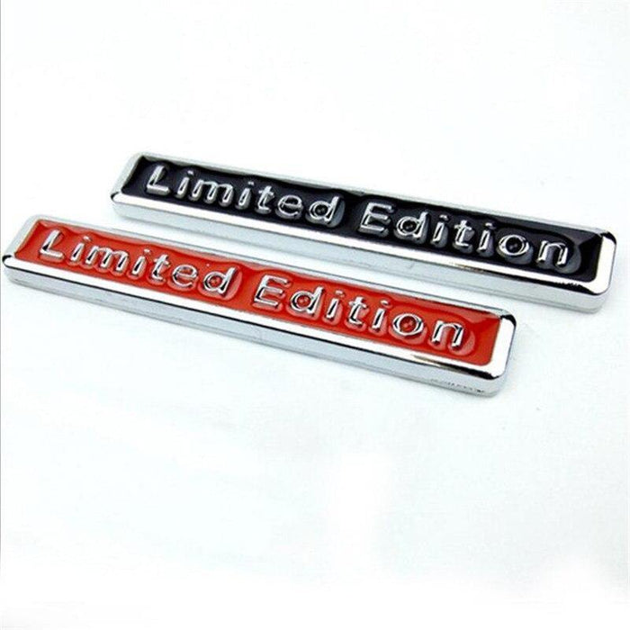 3D Limited Edition Style Emblem Car Body Trim Decal Sticker Badge Accessories - Rokcar