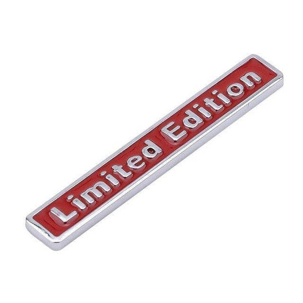 3D Limited Edition Style Emblem Car Body Trim Decal Sticker Badge Accessories - Rokcar