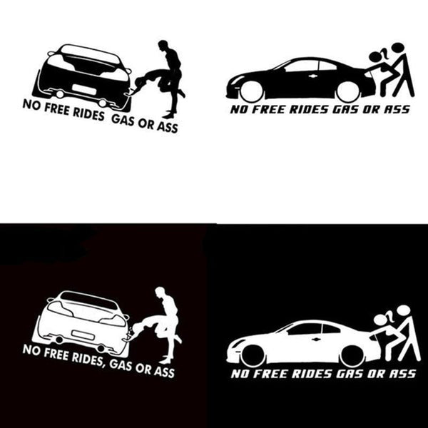 7.8" * 3.1" Funny Sexy Car Sticker - Rokcar