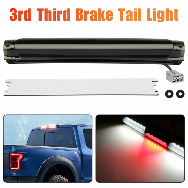 LED Rear Third 3rd Brake Cargo Light Tail Lamp Smoke For 1997-2003 Ford F-150