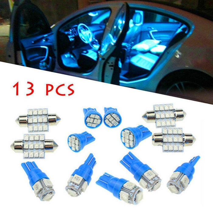 13PCS Car Auto Interior LED Lights - Rokcar