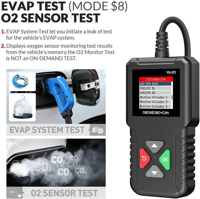 Automotive OBD2 Scanner OBD Code Reader Car Check Engine Fault Diagnostic Tool - Rokcar