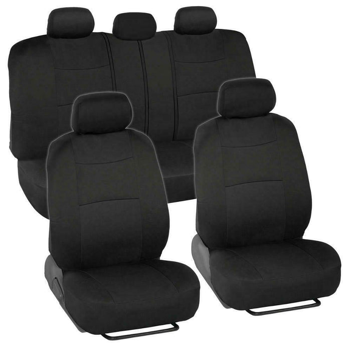 Auto Seat Covers for Car Truck SUV Van - Universal Protectors Polyester 12 Color - Rokcar